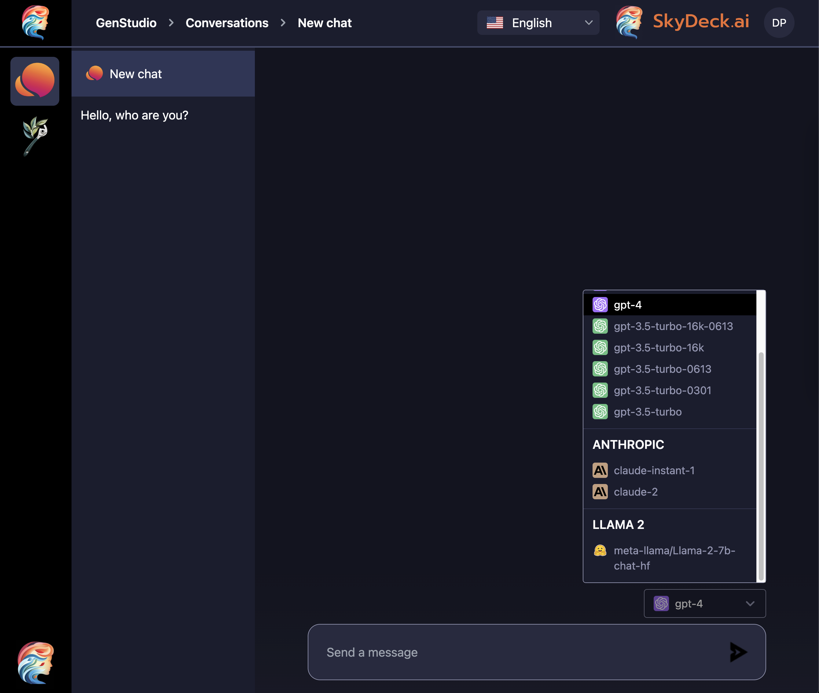 huggingface 모델이 genstudio 모델로